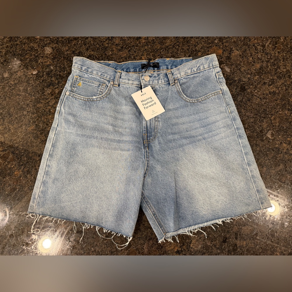ABLE High Waisted Denim Jeans